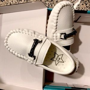New in the box baby loafers